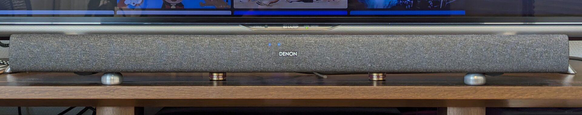 DENON DHT-S217とYAMAHAスーパーウーファー