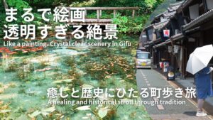 モネの池 うだつの上がる町並み7元